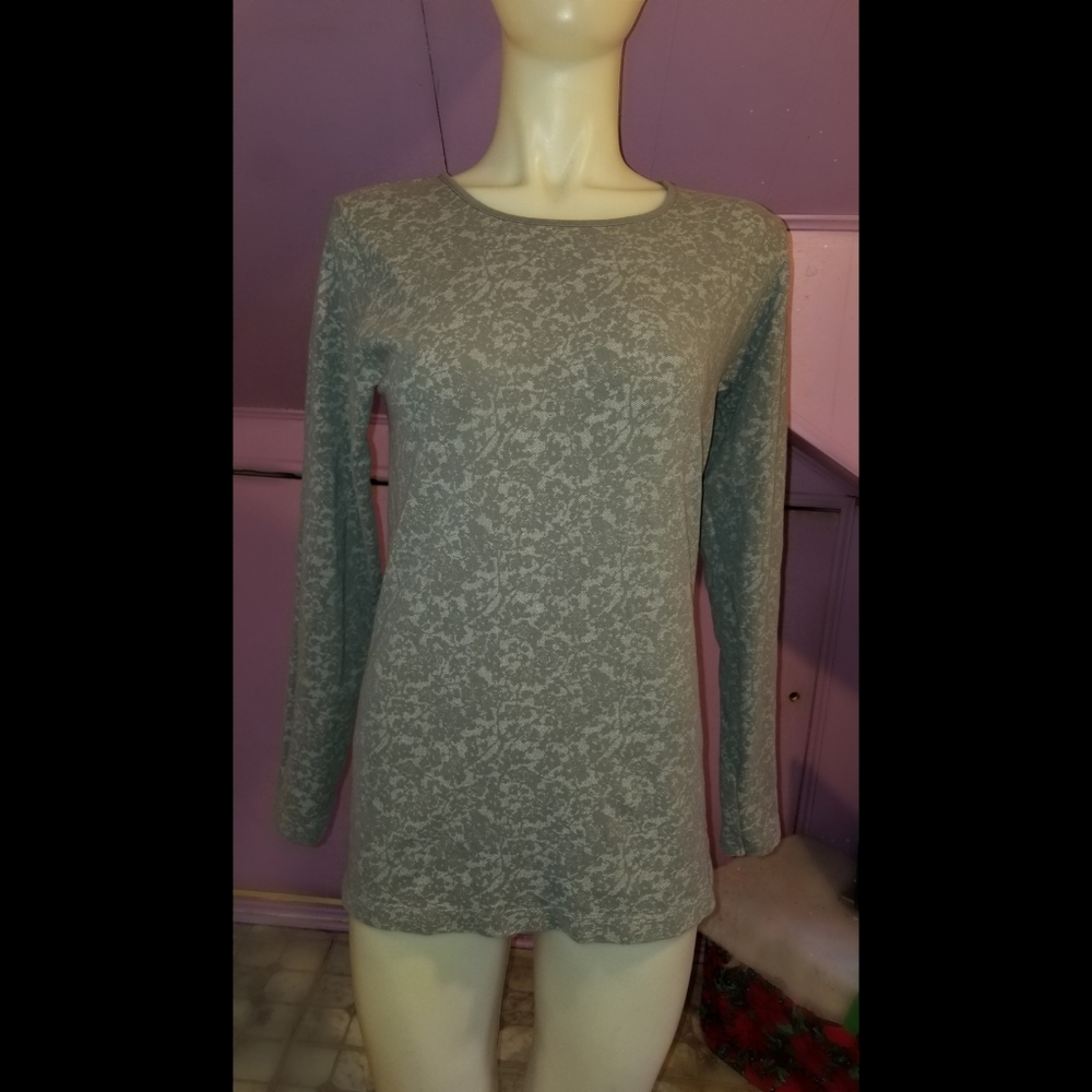 Athleta Women's Floral Textured performance top